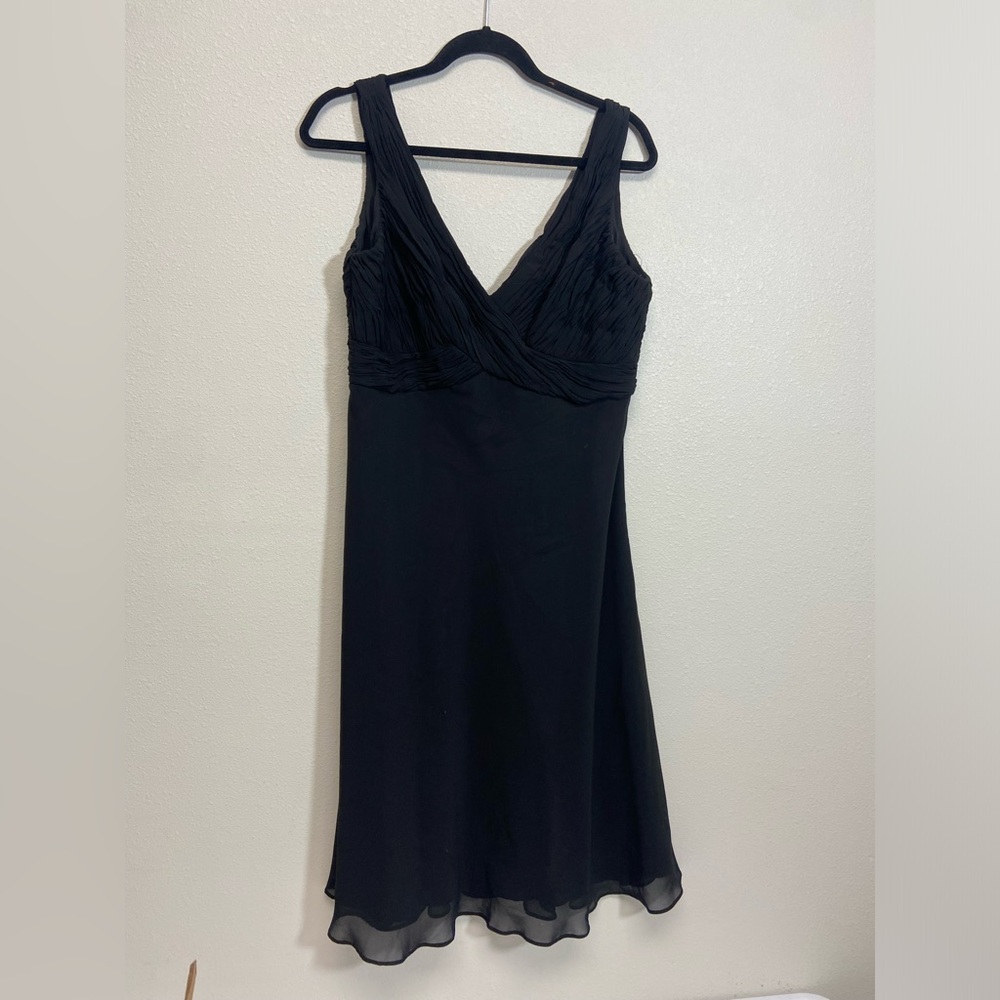 Rena Rowan, black, sleeveless dress